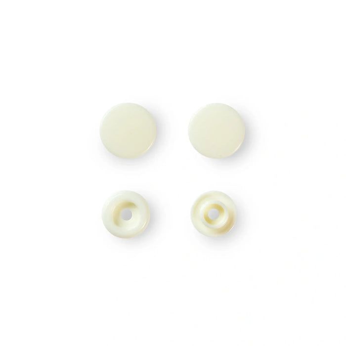 *-- PRESALE--* COLOR Snaps 12.4 mm pearl 30pc