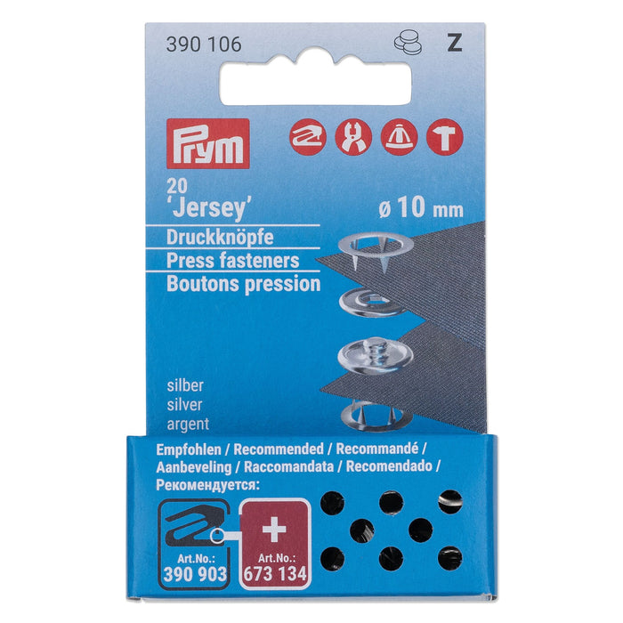 *-- PRESALE--* JERSEY 10 mm refill silver 20pc