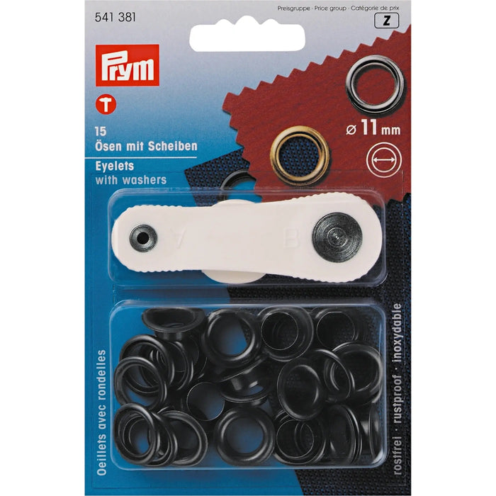 *-- PRESALE--* Eyelets with washers 11 mm burnished with tools 15pc