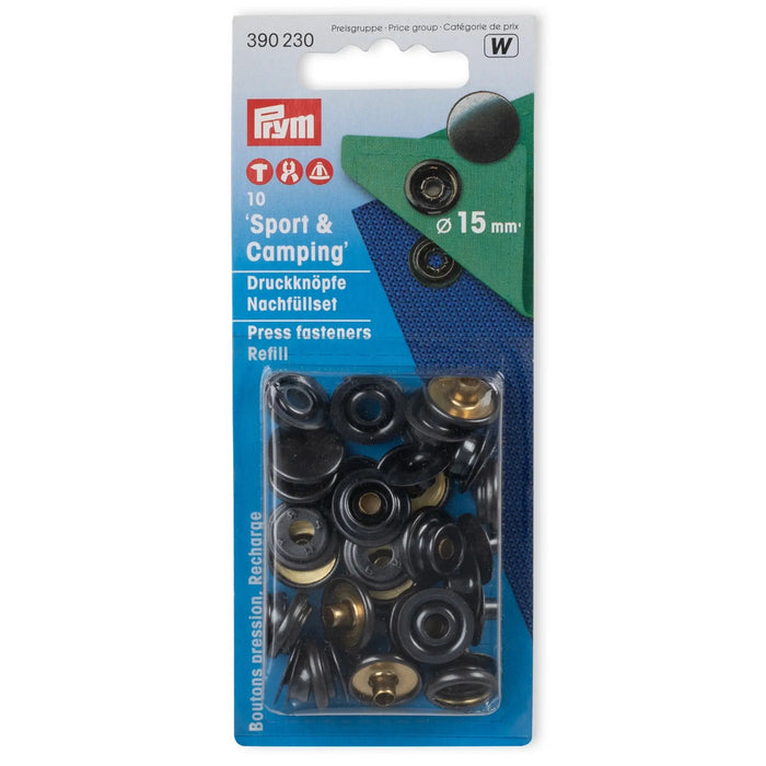 *-- PRESALE--* SPORT 15 mm refill black oxidized 10pc