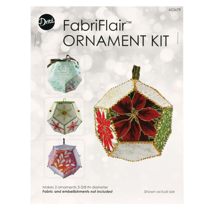 FabriFlair Ornament Kit Brio Sphere