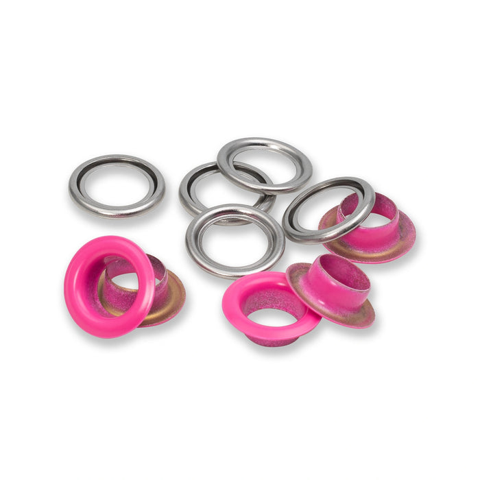 *-- PRESALE--* Eyelets with washers 11 mm pink 20pc