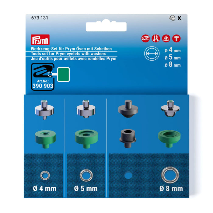 *-- PRESALE--* VARIO Tools set Eyelets 4-5-8 mm