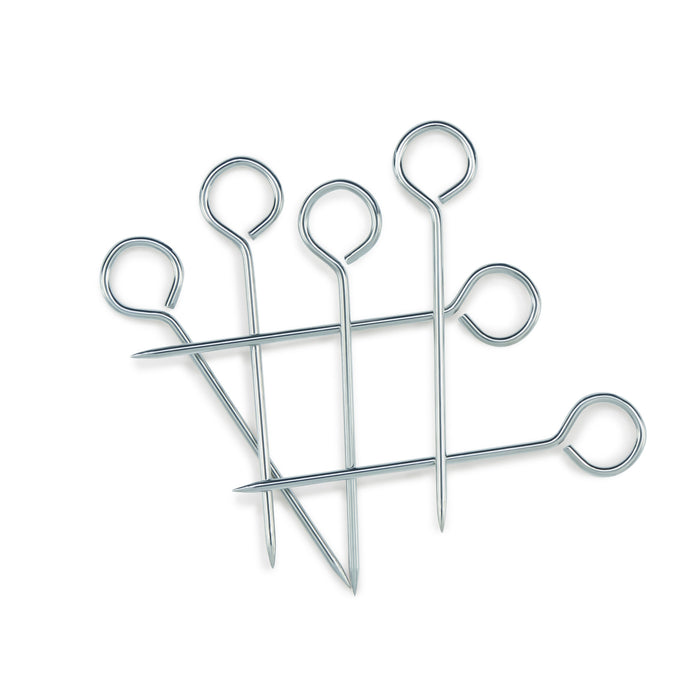 2-1/2" Upholstery Pins, Nickel, 30 pc