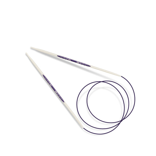  Prym Circular Knitting Pins/Needles, Ergonomic Design, 12mm x  80cm Length, 17 x 3 x 1 cm, Multi-Colour