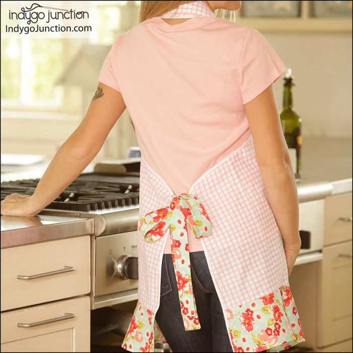 Kitchen Shirt Tales Recycled Apron Pattern, Shippable