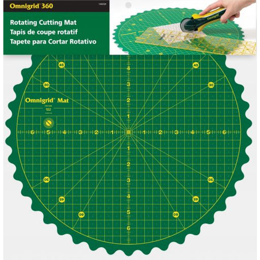 CraftsCapitol™ Premium 360° Rotating Cutting Mat
