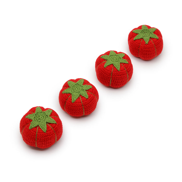 Tomato Pattern Weights, 4 pc