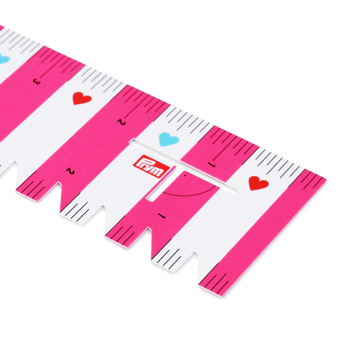 8" Flexible Ruler, Pink