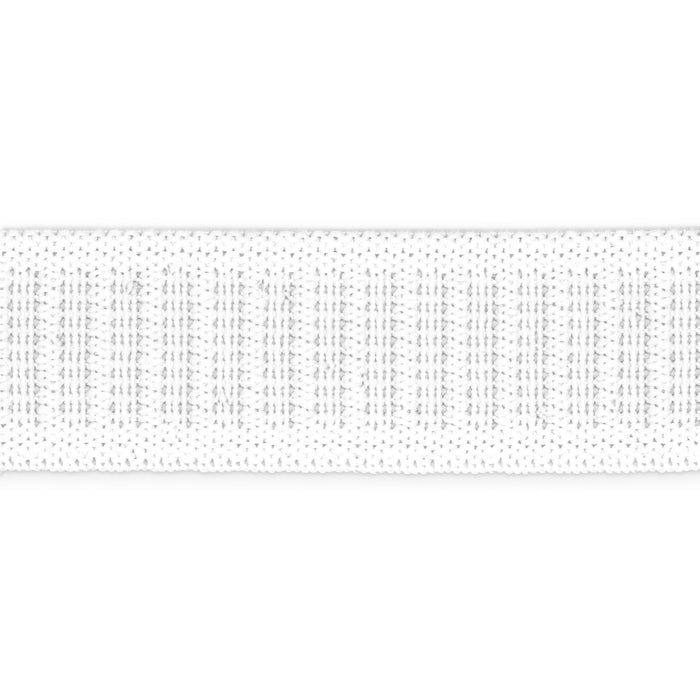 3/4" Non-Roll Elastic, White, 3 yd