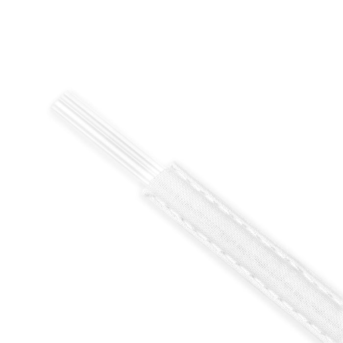 1/4" Featherlite Boning with 1/2" Casing, White, 2 yd