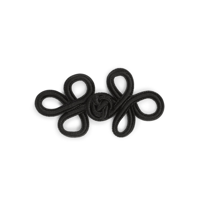 2" Frog Closure Set, Black