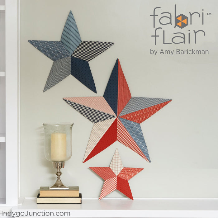 Wall Art Star Fabriflair Pattern, Shippable