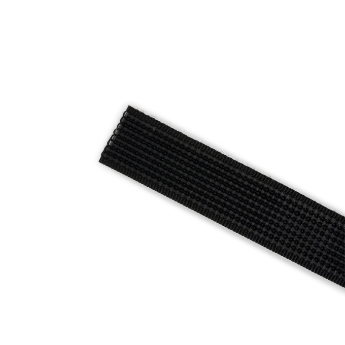 12 mm Flexicurve Polyester Boning, 22 yd, Black