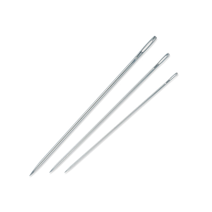 Doll Hand Needles, Assorted Sizes, 5 pc