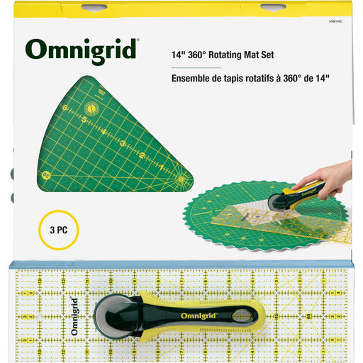 Omnigrid® 360 Rotating Cutting Mat - 24 Square