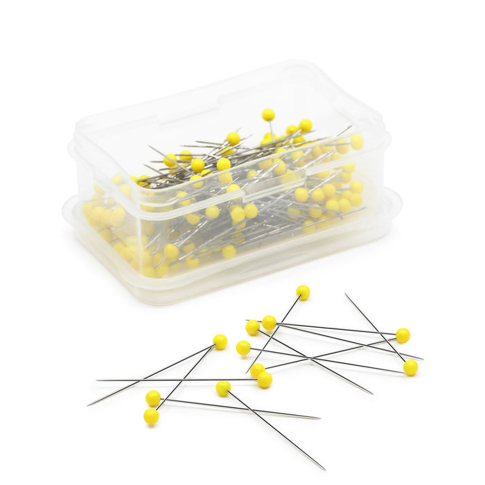 1-3/4" Quilting Pins, Yellow, 175 pc