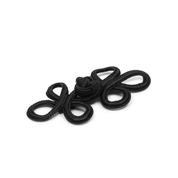 2" Frog Closure Set, Black