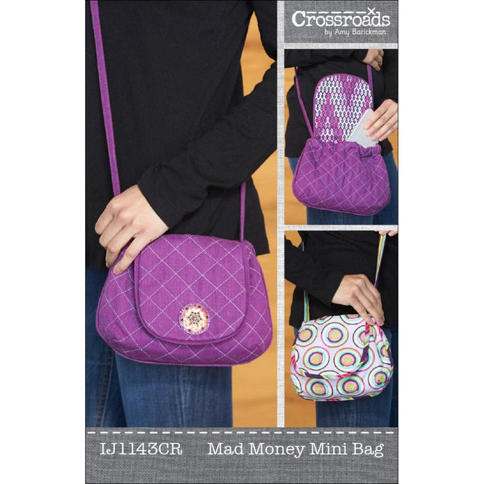 Mad Money Mini Bag Pattern, Shippable