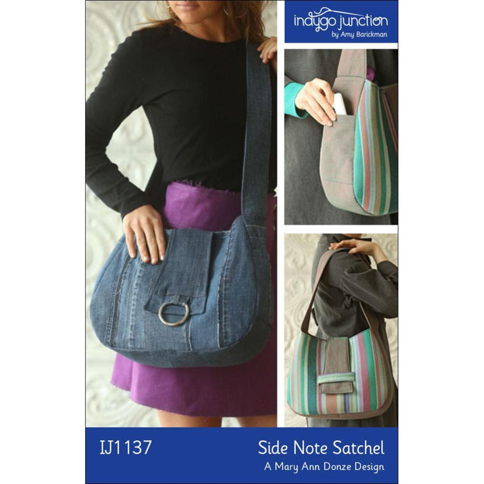 Side Note Satchel Pattern, Shippable