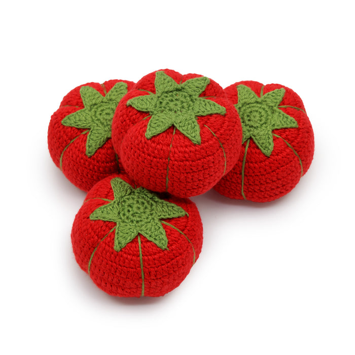 Tomato Pattern Weights, 4 pc