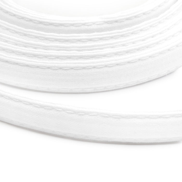 1/4" Featherlite Boning with 1/2" Casing, White, 2 yd