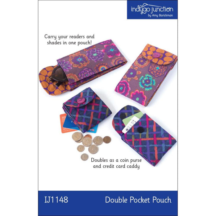 Double Pocket Pouch Pattern, Shippable