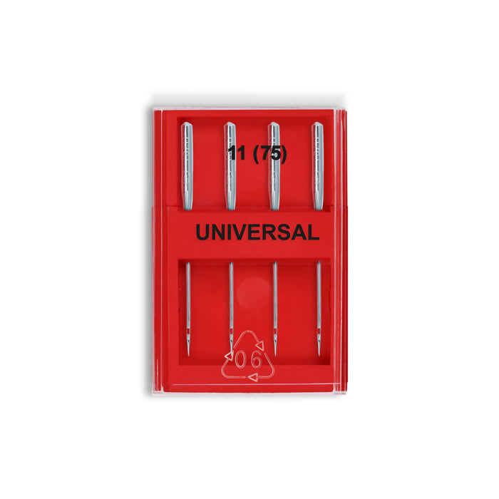 Universal Machine Needles, Size 11 (75), 4 pc