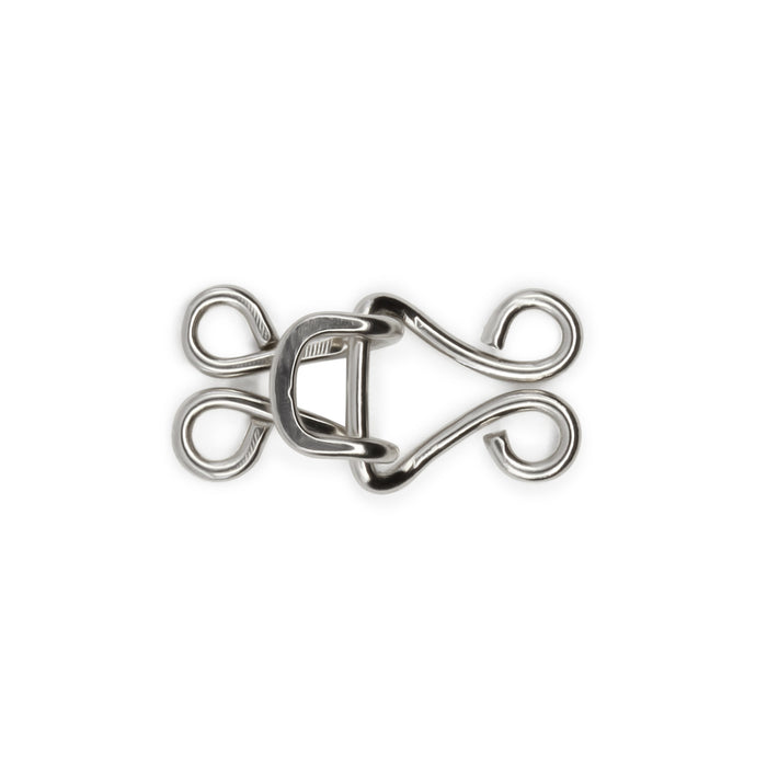 Coat Hooks & Eyes, 4 pc, Nickel