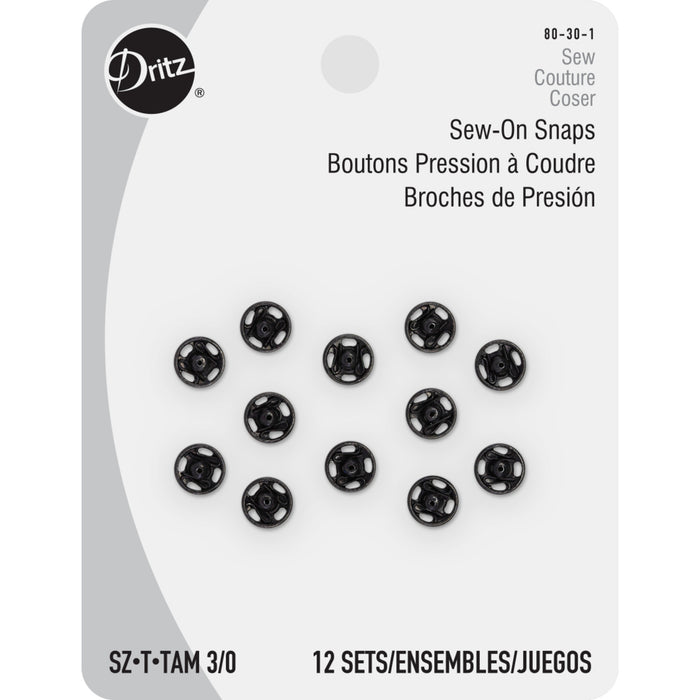 Dritz® Size 1/0 Sew-On Snaps