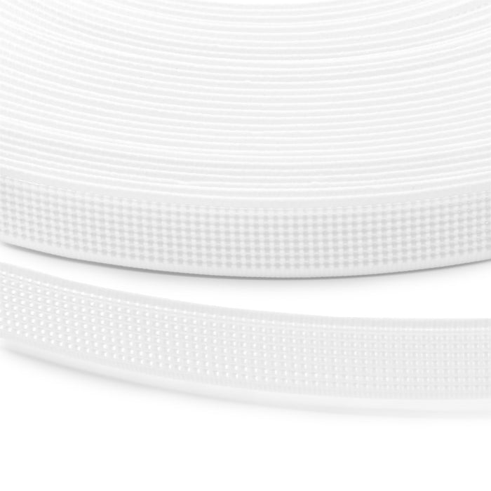 12 mm Flexicurve Polyester Boning, 22 yd, White