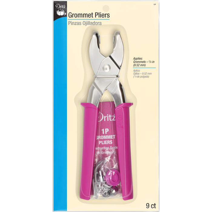 Grommet Pliers for 3/8" Grommets, Pink