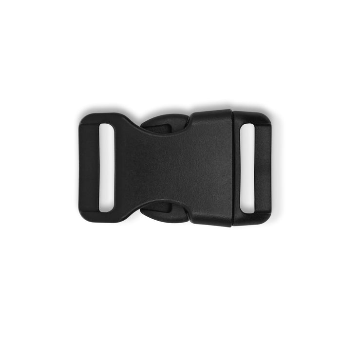 3/4" Parachute Buckles, Black, 2 pc