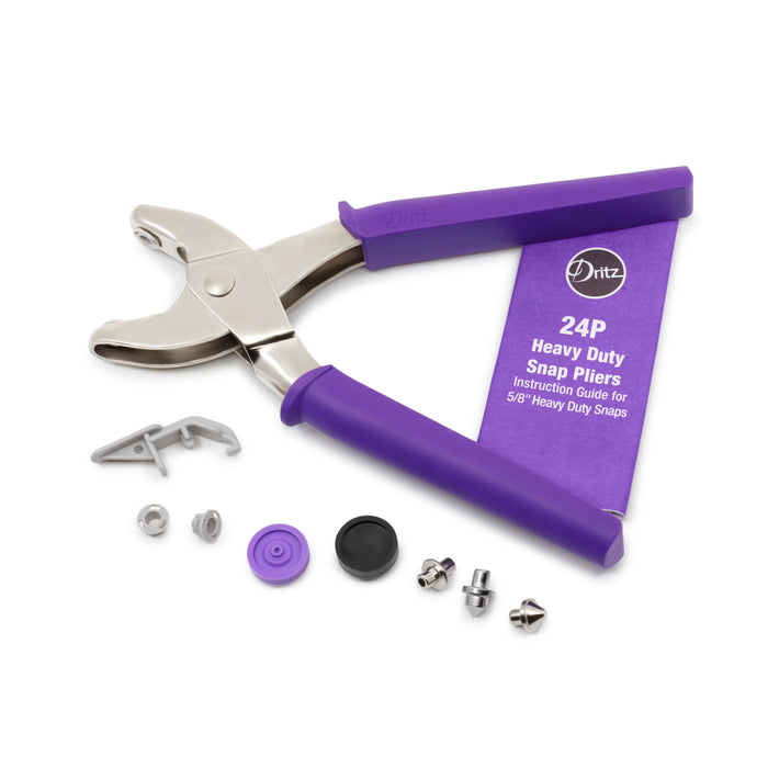 Heavy Duty Snap Pliers for 5/8" Snaps, Purple