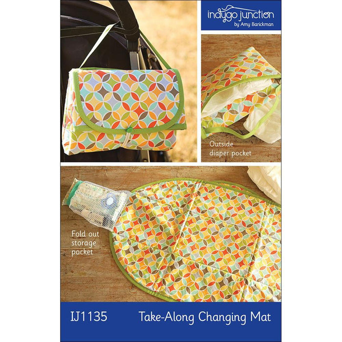 Take-Along Diaper Changing Mat Pattern, Shippable