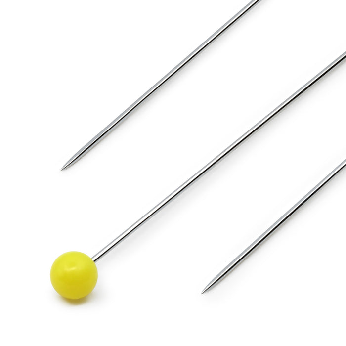 1-3/4" Quilting Pins, Yellow, 175 pc