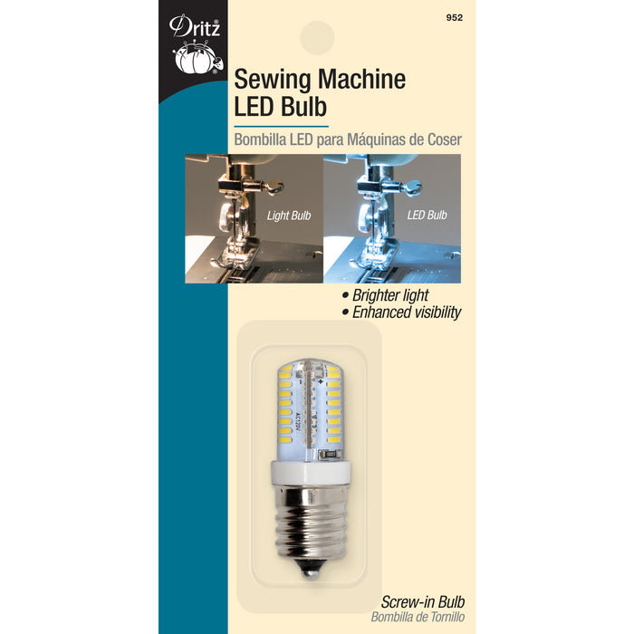 Sewing Machine LED Light Bulb with Screw-In Base