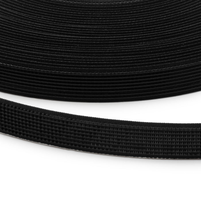 12 mm Flexicurve Polyester Boning, 22 yd, Black