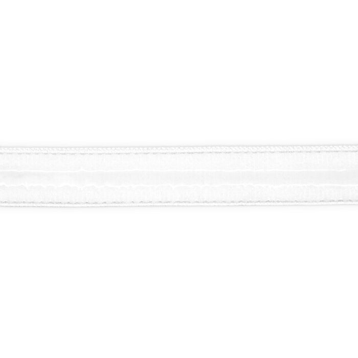 3/8" Non-Slip Elastic, White, 1 yd