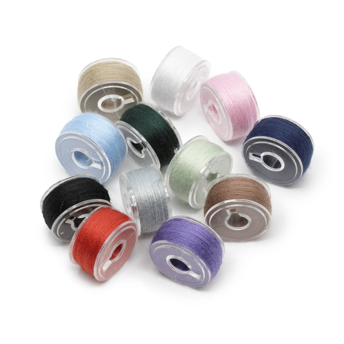 Class 15 Reusable Bobbins, Assorted, 12 pc